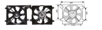 RFM3014 FAN MOTORU HYUNDAI ERA 1.4 KLIMALI