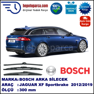 JAGUAR XF Sportbrake  300 mm 09.2012-... BOSCH Arka Silecek