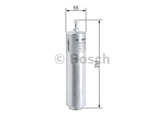 BMW 320 d 09.2005 - 09.2007 BOSCH MAZOT FİLTRESİ filitre