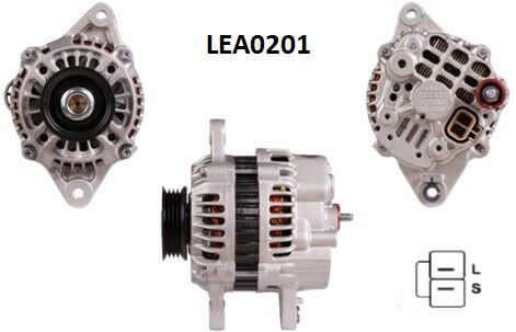 LEA0201  ALTERNATOR 14V/60A HYUNDAI ATOS 1.0I  M/T, A/TATOS PRIME 1.0I M/T, A/T