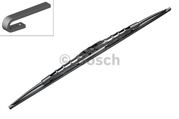 BOSCH_3397018170 Ağırvasıta Twin Silecek [700 mm]N 70MERCEDES-BENZ; A2 1.4 TDI 199909 - 200308; A2 1.4 199909 - 200204; Grandis 2.4 200401 - 201011; Actros 2043 AS 199609 - 200309; Grandis 2.0 DI-D 200506 - 201011; Actros 2444 BlueTec 200806 - ; TGA 41.46