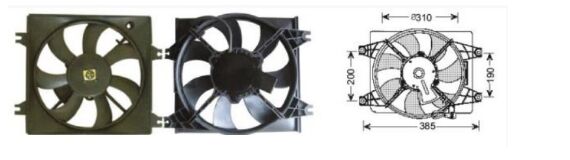 RFM3035 KLİMA F.MOT HYUNDAI ACCENT 00->06 1,3-1,5