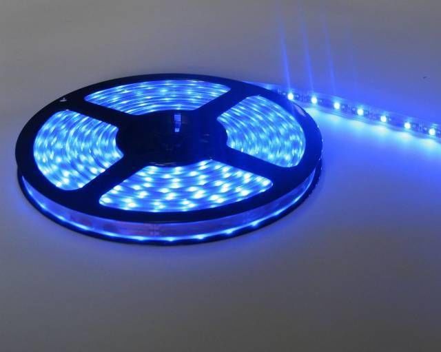 72033 ŞERİT LED DIŞ MKN.24V MAVİ   3528 SMD-60