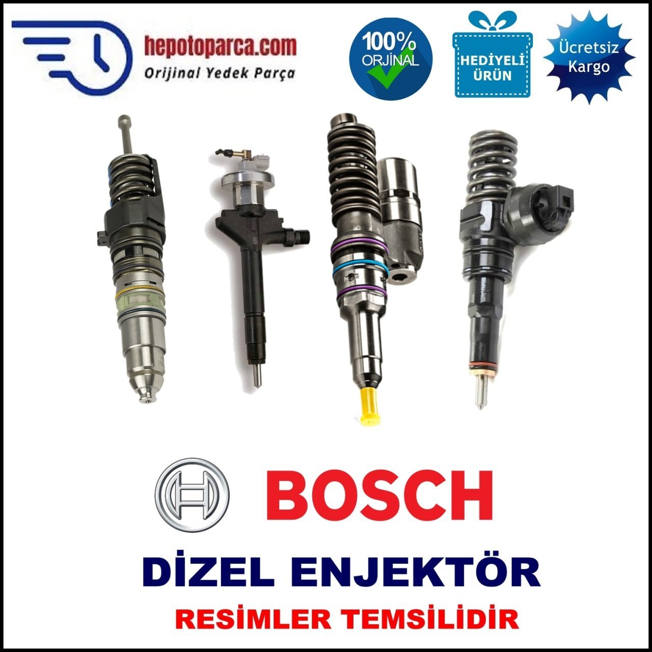 MERCEDES-BENZ Unimog U2400 05.1991-08.2002 Bosch Enjektör Injector