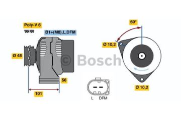 AlternatörMERCEDES-BENZ C-Klasse MB A0121540902; MB 01215