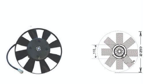 RFM3820 FAN MOTORU LADA 2109