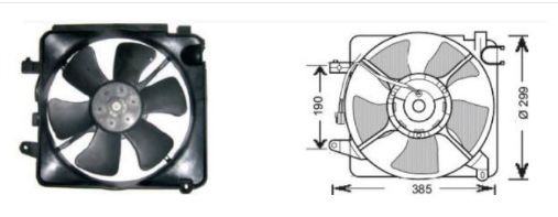 RFM4010 FAN MOTORU CHEVROLET SPARK