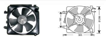 RFM4010 FAN MOTORU CHEVROLET SPARK