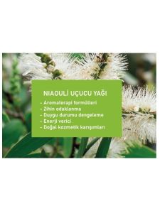 Niaouli Uçucu Yağı 10 ml, Nioli, Niaoli
