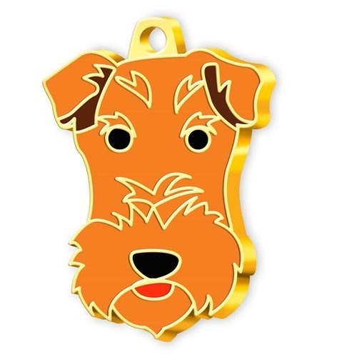 Altın Kaplama Fox Terrier Köpek Künyesi