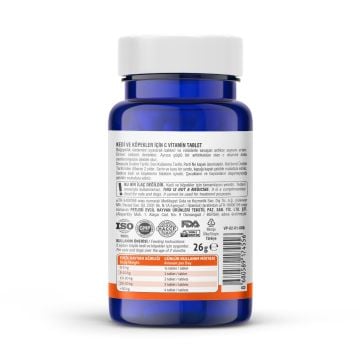 Vet's Plus C Vitamin Kedi ve Köpekler İçin Vitamin Tablet (75'li)