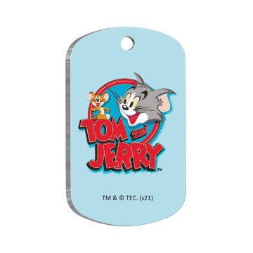 Tom & Jerry Asker Şekilli Kedi ve Köpek Künyesi