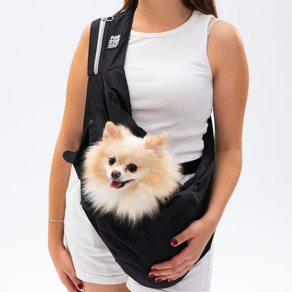 PawStar Siyah CrossBody Çanta