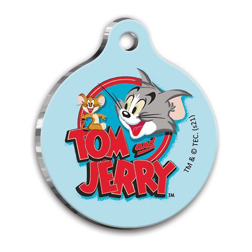 Tom & Jerry Yuvarlak Kedi ve Köpek Künyesi