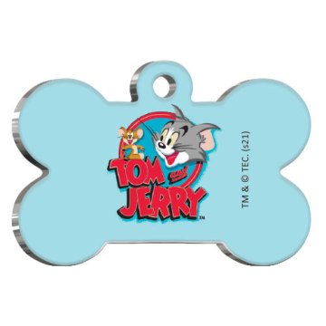 Tom & Jerry Kemik Şekilli Kedi ve Köpek Künyesi