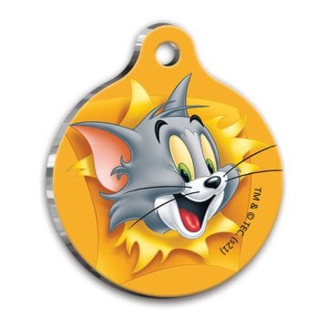 Tom & Jerry Yuvarlak Kedi ve Köpek Künyesi