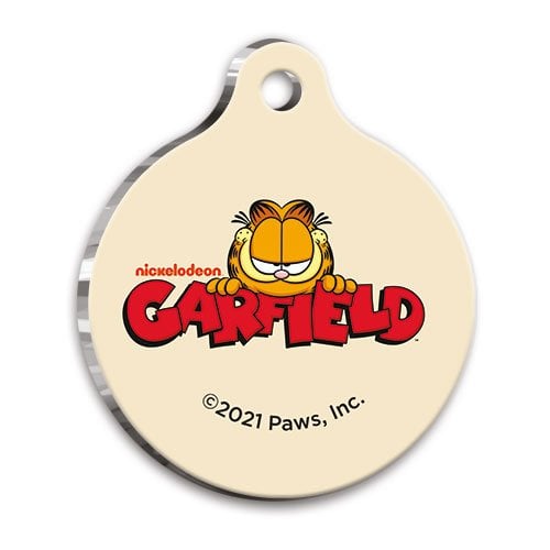 Garfield Yuvarlak Kedi ve Köpek Künyesi