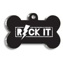 Rock It Kemik Şekilli Köpek Künyesi