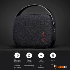 Vifa HELSINKI Taşınabilir Bluetooth Hoparlör 'Slate Black'