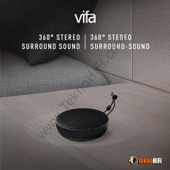 Vifa CITY Taşınabilir Bluetooth Hoparlör 'Slade Black '