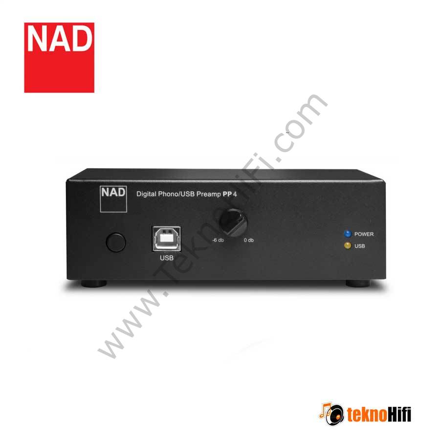 NAD PP 4  MM/MC Dijital Pikap USB Preamplifikatörü