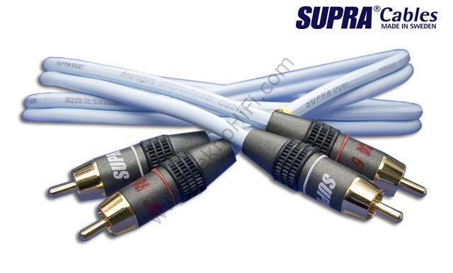 Supra Dual-RCA 2 Metre Analog Interconnect Kablo