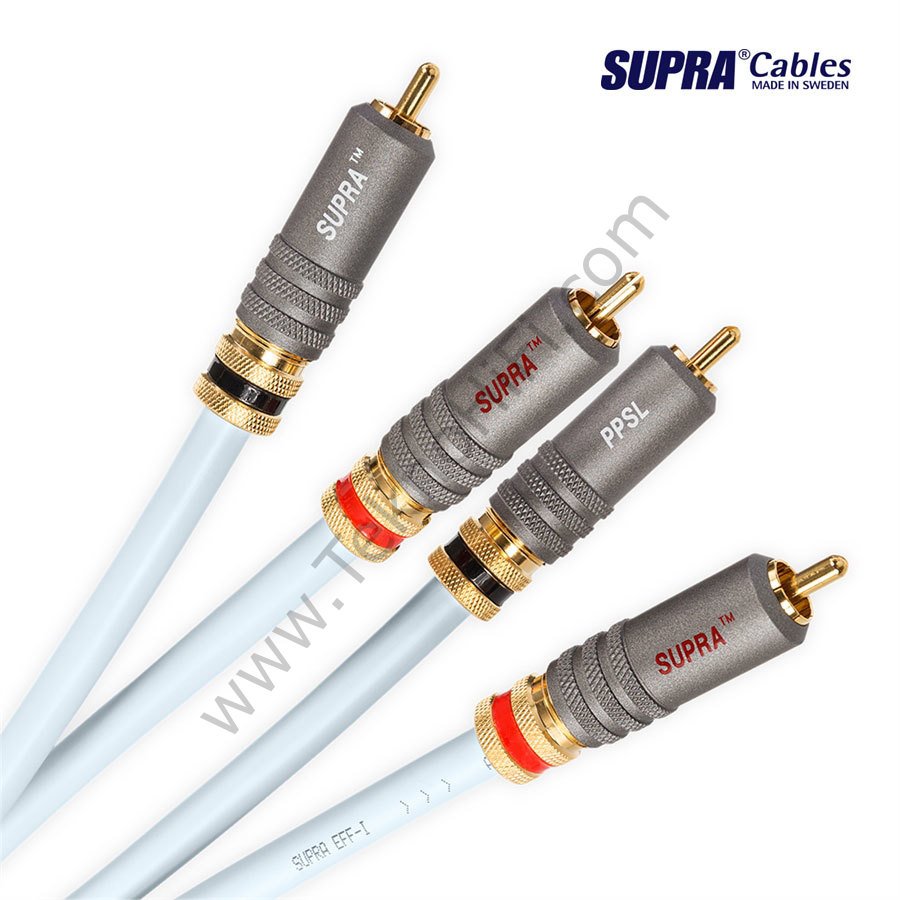 Supra EFF-ISL 2 Metre Analog RCA  Interconnect Kablo