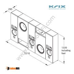 Krix MX-20 Ekran Arkası Hoparlör sistemi