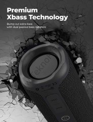 Tribit Audio StormBox Taşınabilir Bluetooth Hoparlör 'Siyah'