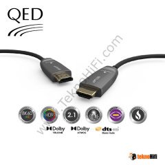 QED QE-6187 Performance Active Optical HDMI Kablo '50 Metre'