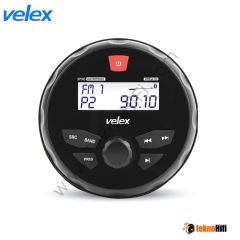 Velex VX163 IPx5 4x45W Marine Bluetooth Stereo Receiver