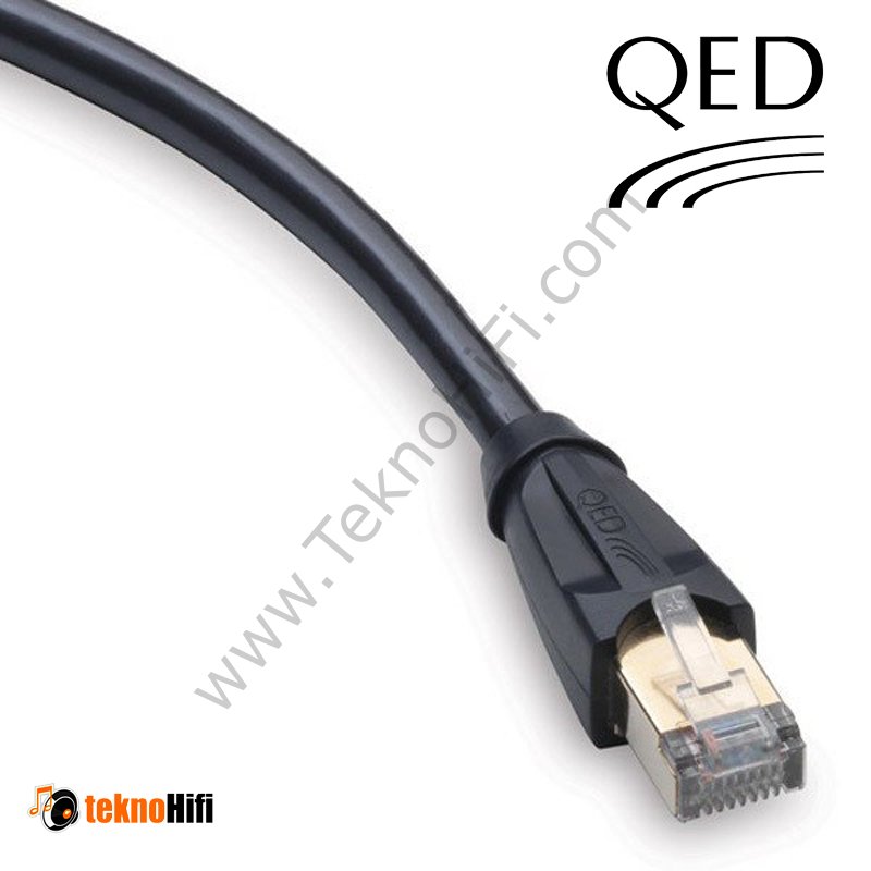 Qed  QE-6803 Cat 6 Performance Ethernet Graphite Kablo '3 Metre'