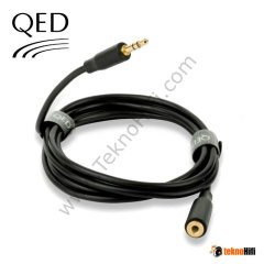 QED QE-8137 Connect 3.5 mm Jack Kulaklık Uzatma Kablosu '3 Metre'