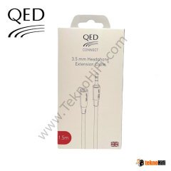 QED QE-8134 Connect 3.5 mm Jack Kulaklık Uzatma Kablosu '1,5 Metre'