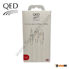 QED QE-8114 Connect 3.5mm - RCA Kablo - 1,5 Metre