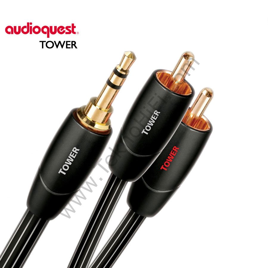 Audioquest Tower 3,5mm-RCA Kablo '3 Metre'