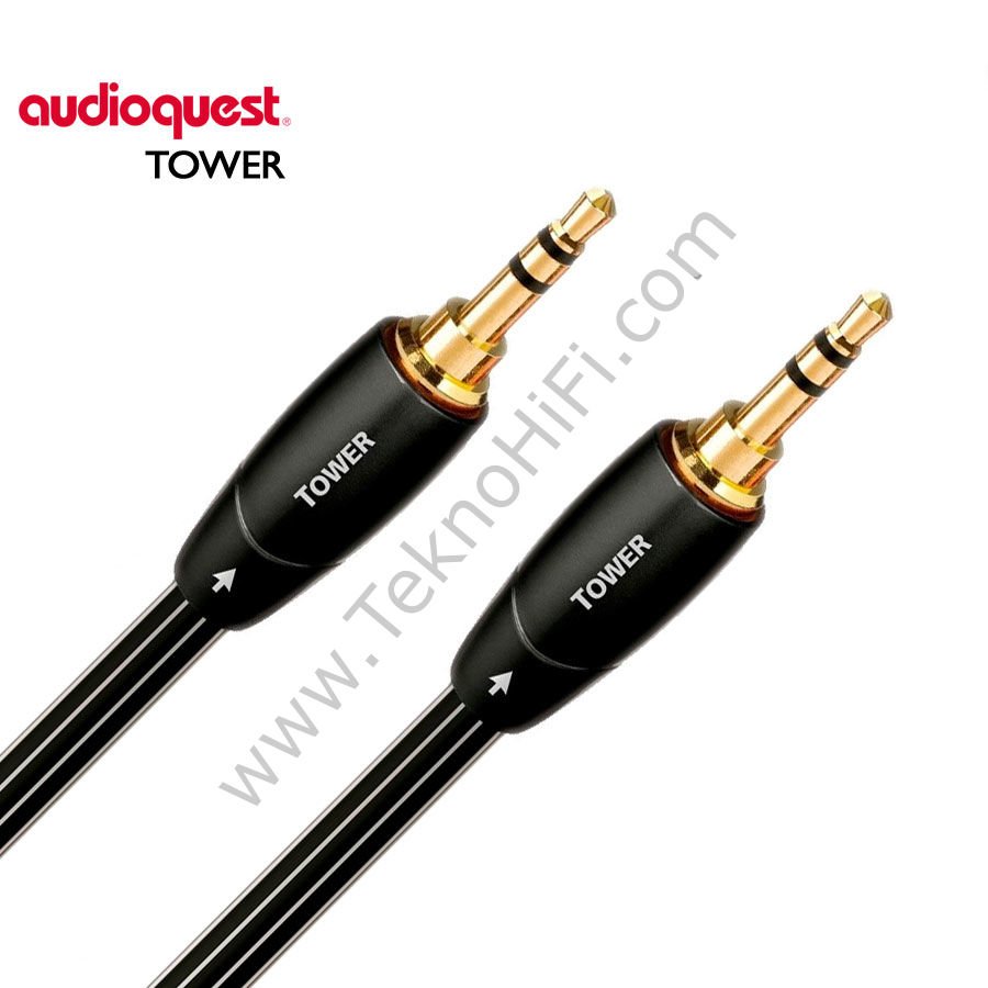 Audioquest Tower 3,5mm-3,5mm AUX Kablosu '1.5 Metre'