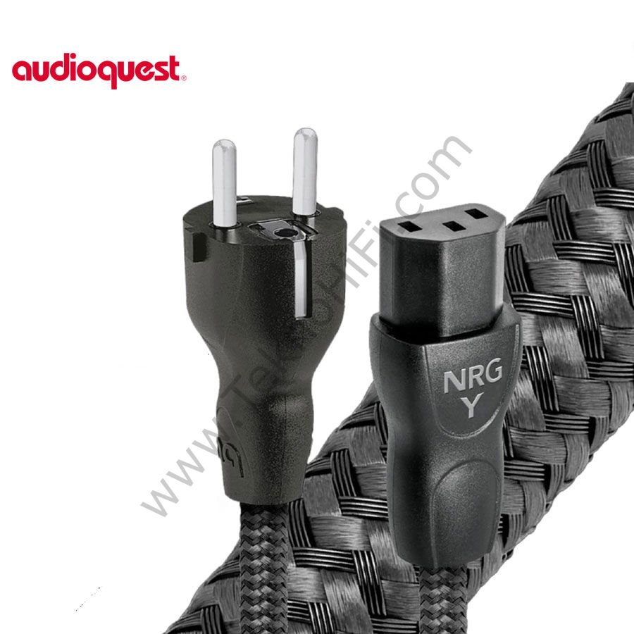 Audioquest NRG-Y3 Low-Distortion 3 Pole Power Cable '2 Metre'