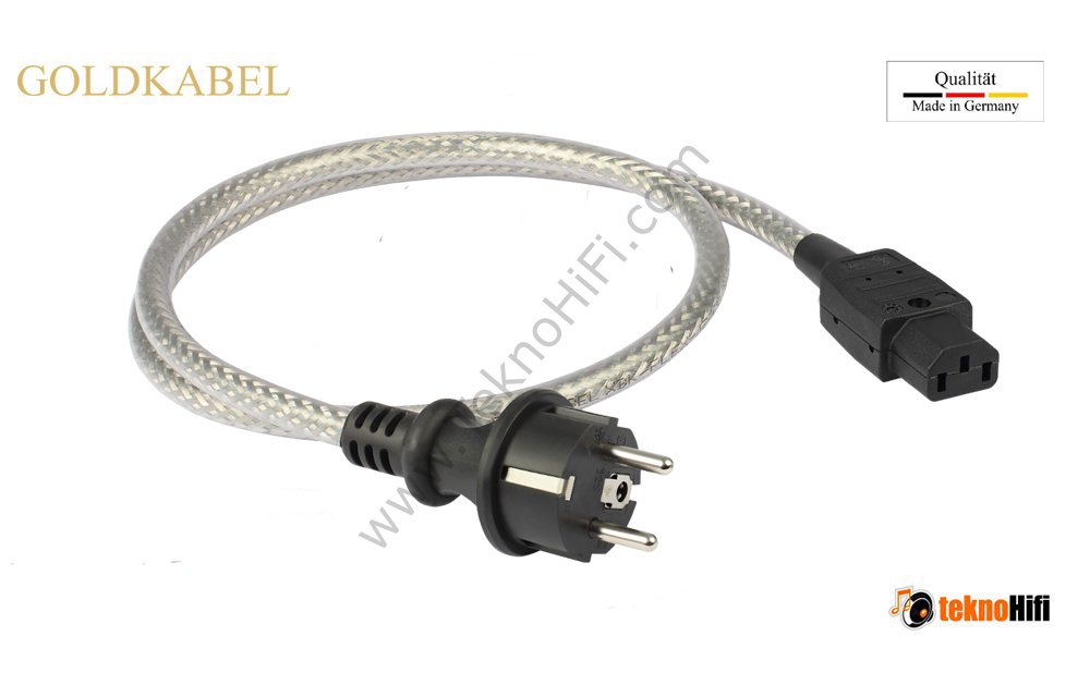 GoldKabel Edition Powercord MKII 1,20 mt Güç kablosu