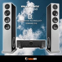 Marantz MODEL 40 + Definitive DEMAND D15