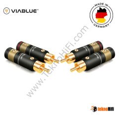 VIABLUE T6S RCA XL Fiş '4'lü Set'