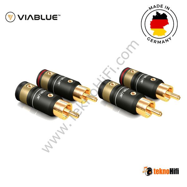 VIABLUE T6S RCA  Fiş '4'lü Set'