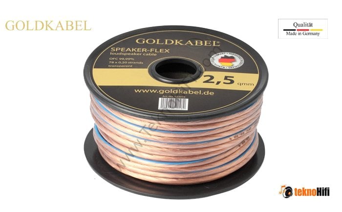 GoldKabel Speaker - Flex 2x2,50mm² Hoparlör Kablosu