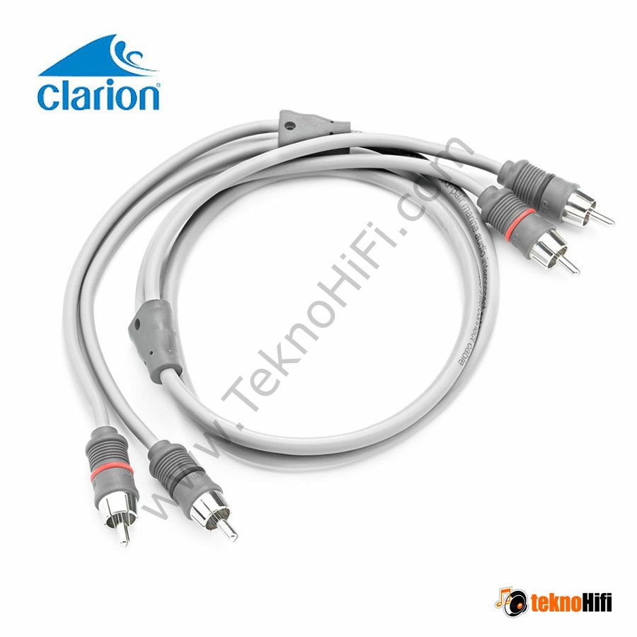 Clarion CMC-GRYAIC2-3 2-Channel, 3 ft (0.91 m) Marine Audio Interconnect kablo