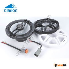 Clarion CMS-651RGB-SWB 6.5-inch (165 mm)  RGB LED Marine Hoparlör