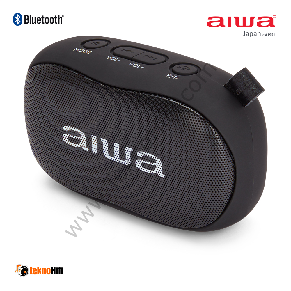 Aiwa BS-110BK Taşınabilir Bluetooth Hoparlör