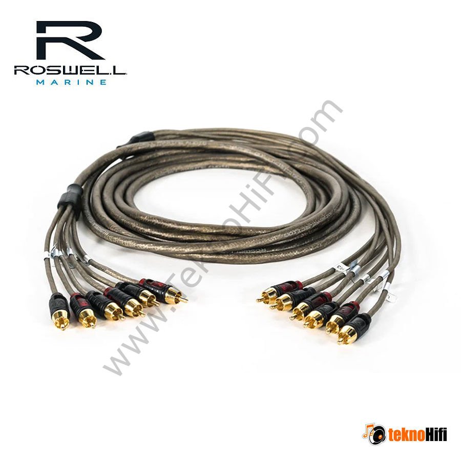 Roswell Marine C920-0325 5M 6 Kanallı RCA Kablosu