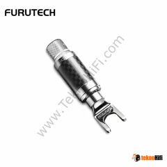 Furutech CF-201 (R) Çatal Konnektör '2 Adet Kırmızı-Beyaz Set'