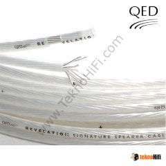 QED C-QEDREV/50 SIGNATURE REVELATION Gümüş Hoparlör kablosu / Metre fiyatı