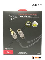 QED QE-7300 Performance HEADPHONE 3.5mm Kulaklık Kablosu '1.5 Metre'